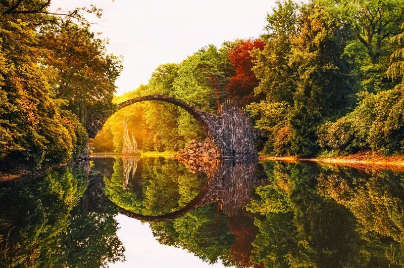 Teufelsbrücke, Kromlau